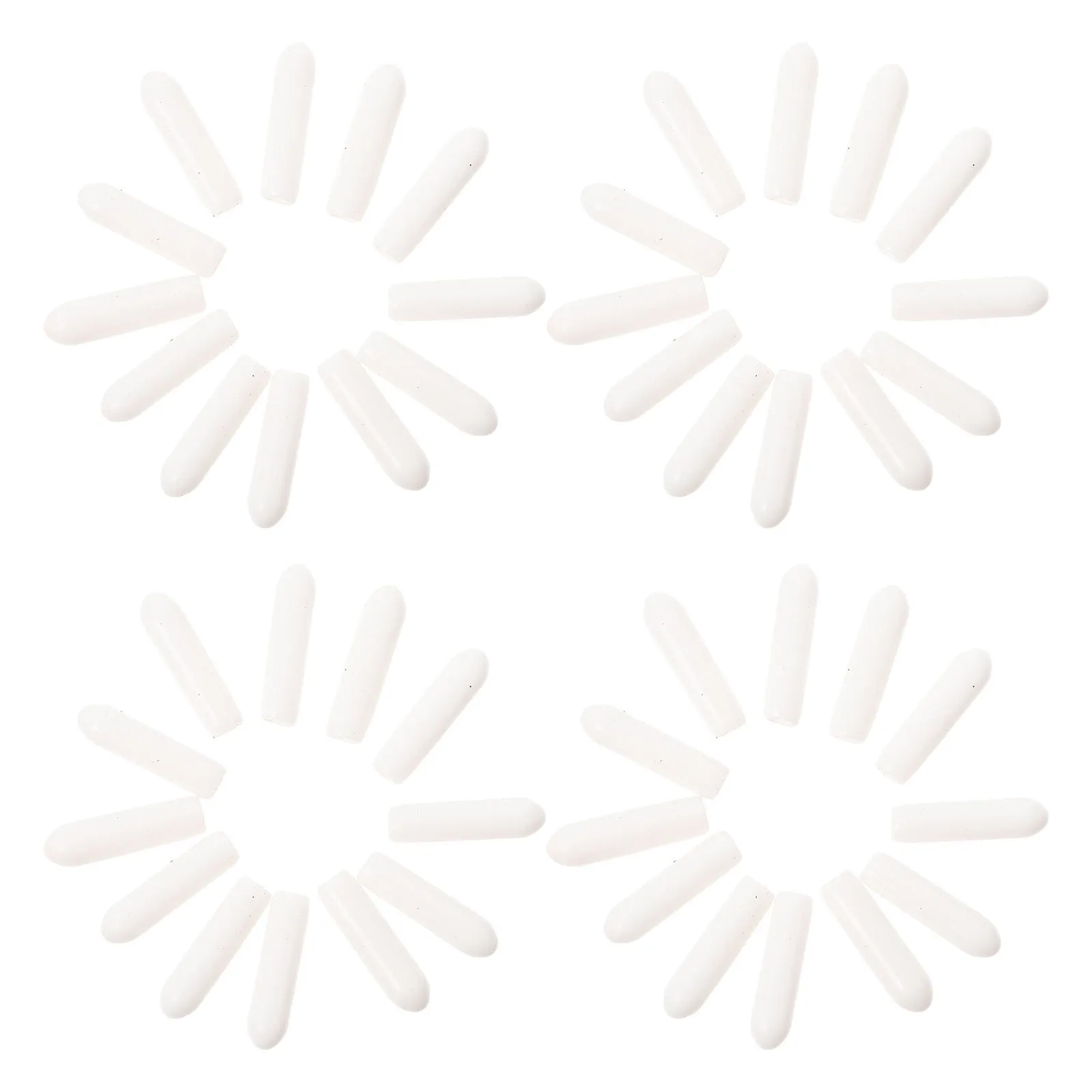 

300Pcs Hanger End Protective Caps Plastic Material Easy to Install Scratch Resistant Multifunctional End Caps