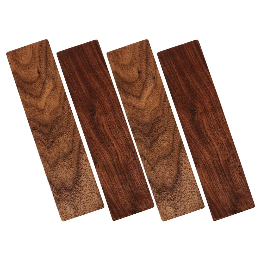 4Pcs Thickened Walnut Hardwood Planks Wood Carving Blocks for Whittling Engraving DIY Woodworking Crafts Unfinished Wood Lumber