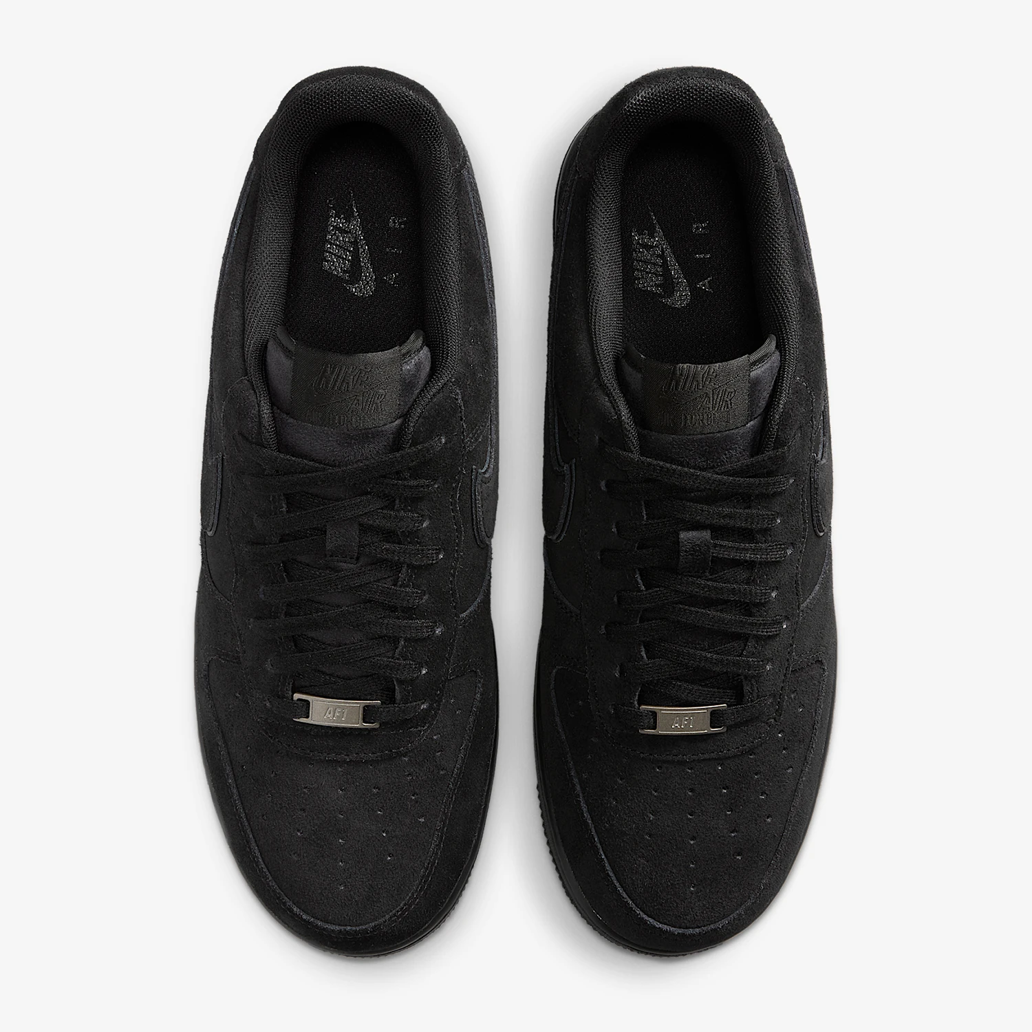 حذاء Nike الأصلي Air Force 1 للرجال من جلد الغزال خفيف الوزن كاجوال HQ1966-002
