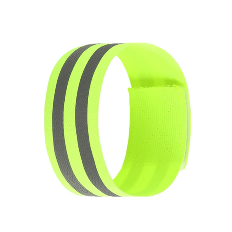 1pc reflecterende armband elastische armband polsbandje been reflecterende bandjes veiligheidsreflectorbanden voor nachtelijk wandelen fietsen