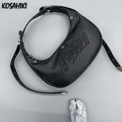 Torebki i torebki Streetwear torba na ramię Crossbody Y2k wszystkie pasują do Top w stylu Vintage-torby z uchwytami kobiet