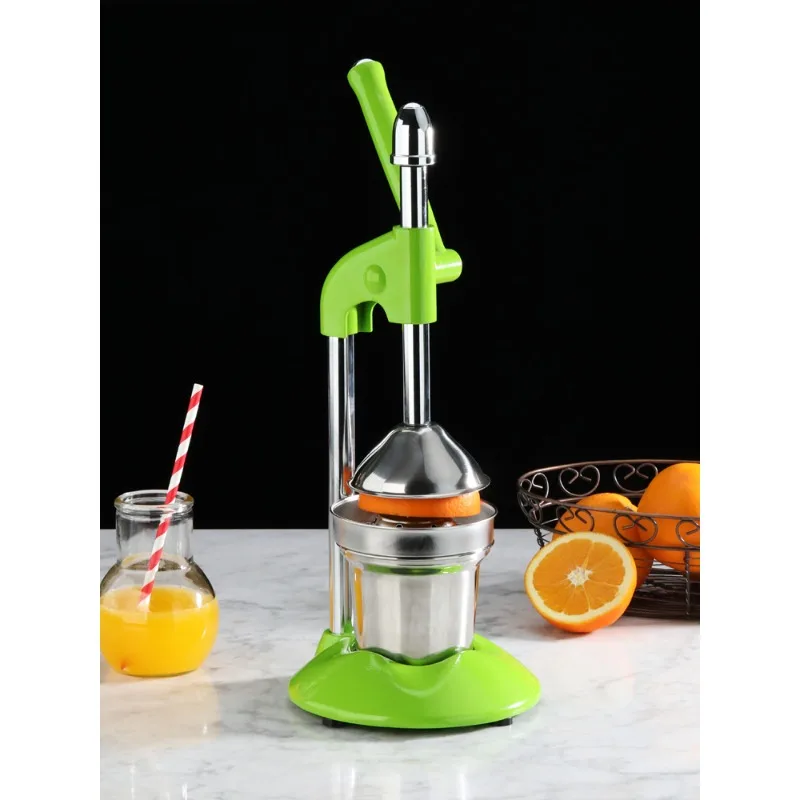 

Manual juicer stainless steel pressure plate extruder commercial fruit orange juice press