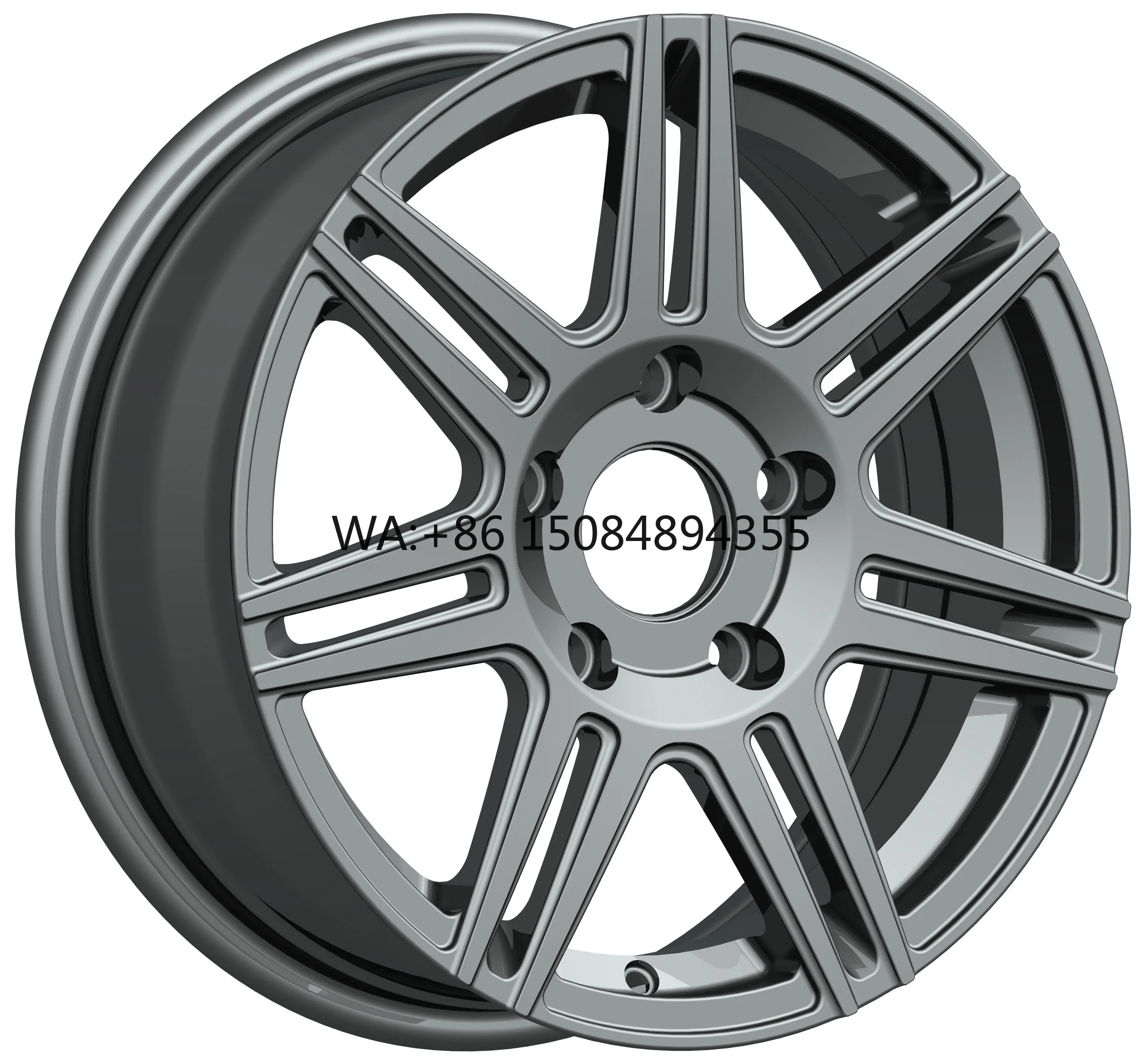

Heavy Duty 4x4 Offroad Wheels 15 Inch 120/130mm PCD 4 Pieces Aluminium Alloy 5x120 Forged New SUV Rims