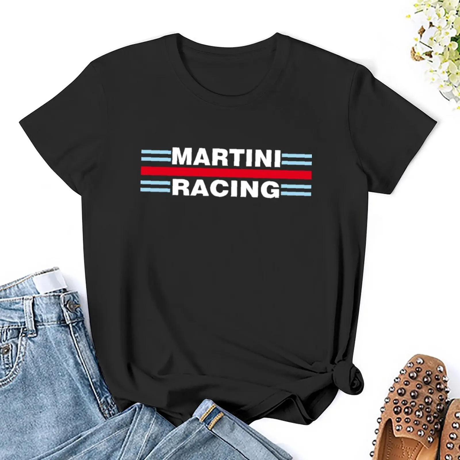 Martini Racing T-Shirt funny t shirt tops Women
