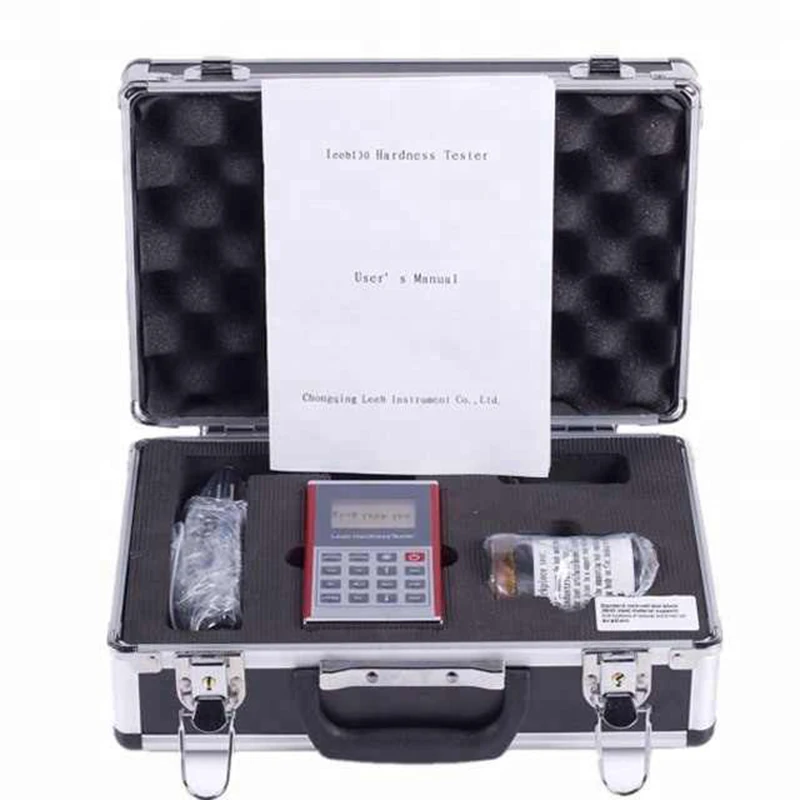 Digital Leeb130 Hardness Tester Meter Hardness Gauge with 1250 groups Memory HL, HRC,HRB, HS,HB,HV