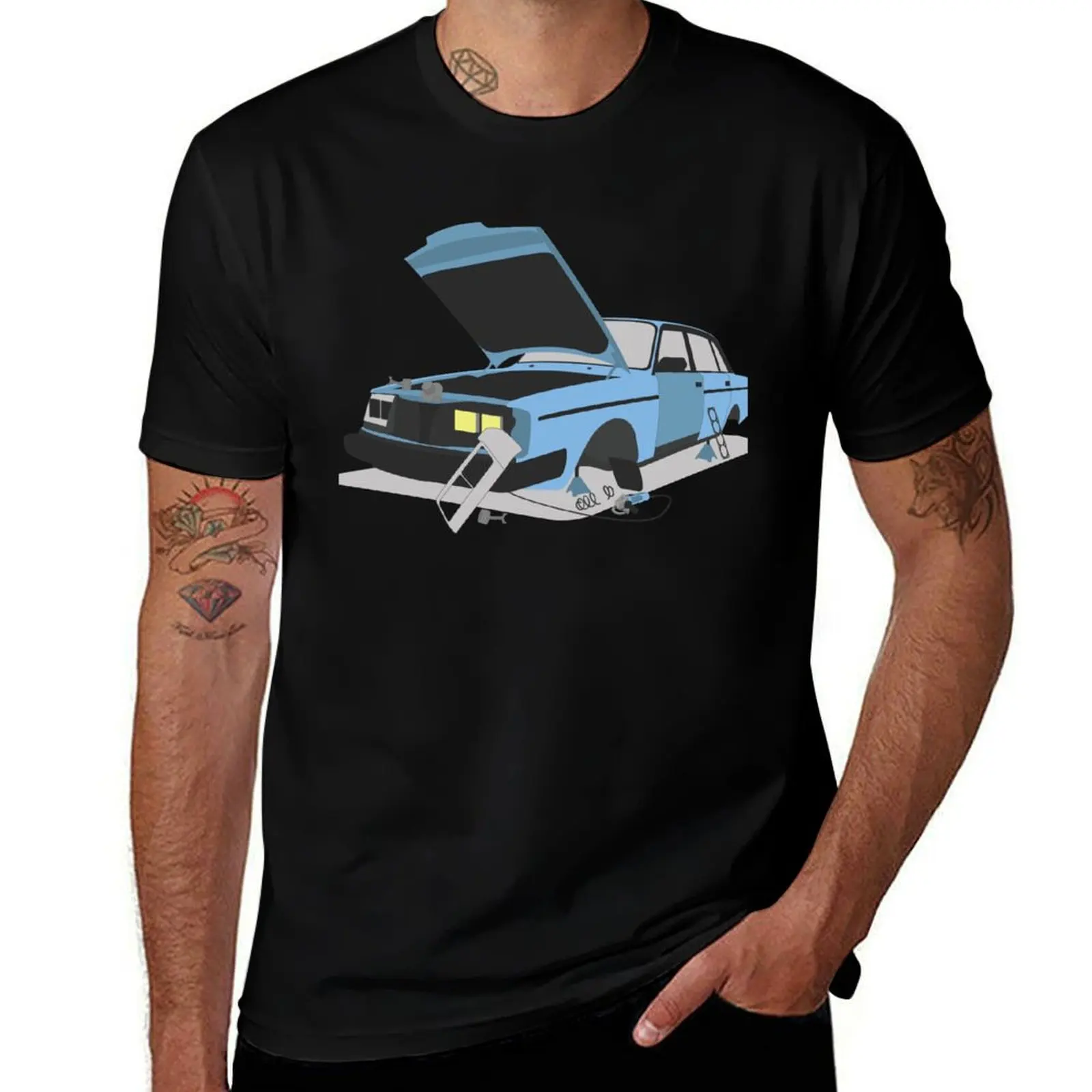 Pick and pull T-Shirt Functional Casual Short Sleeve Tee T-Shirt