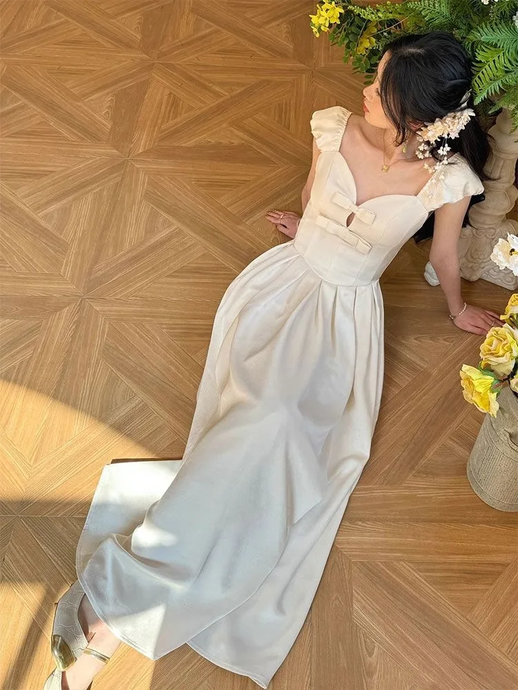 Damasco colorido sem alças cetim vestidos de verão mulher 2025 high street feminino verão terno streetwear vestido boêmio para mulher