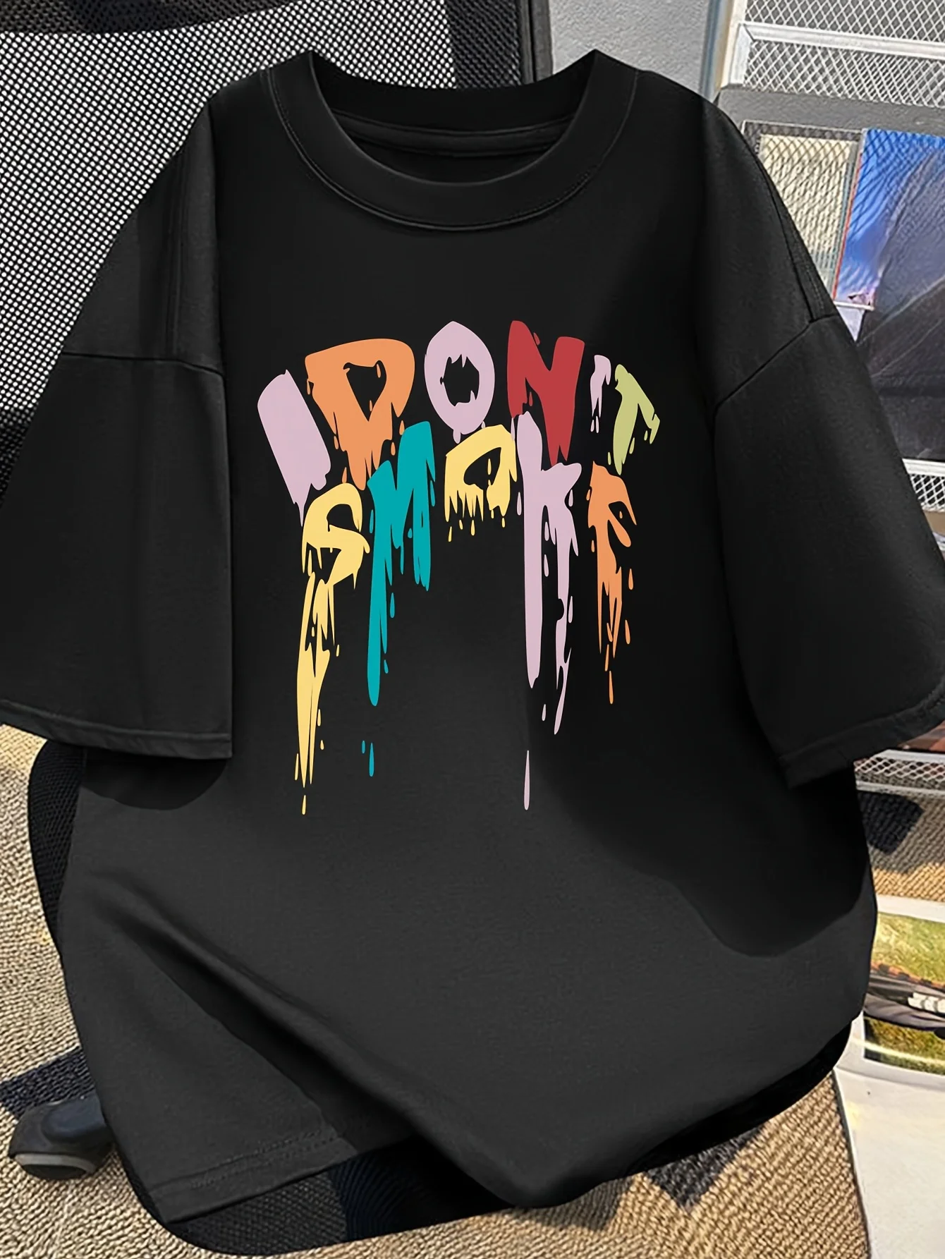 

Color Text Graphic Printing Summer Autumn Winter Pure Cotton Casual and Comfortable Men's and Women's T-shirts Short Sleeves