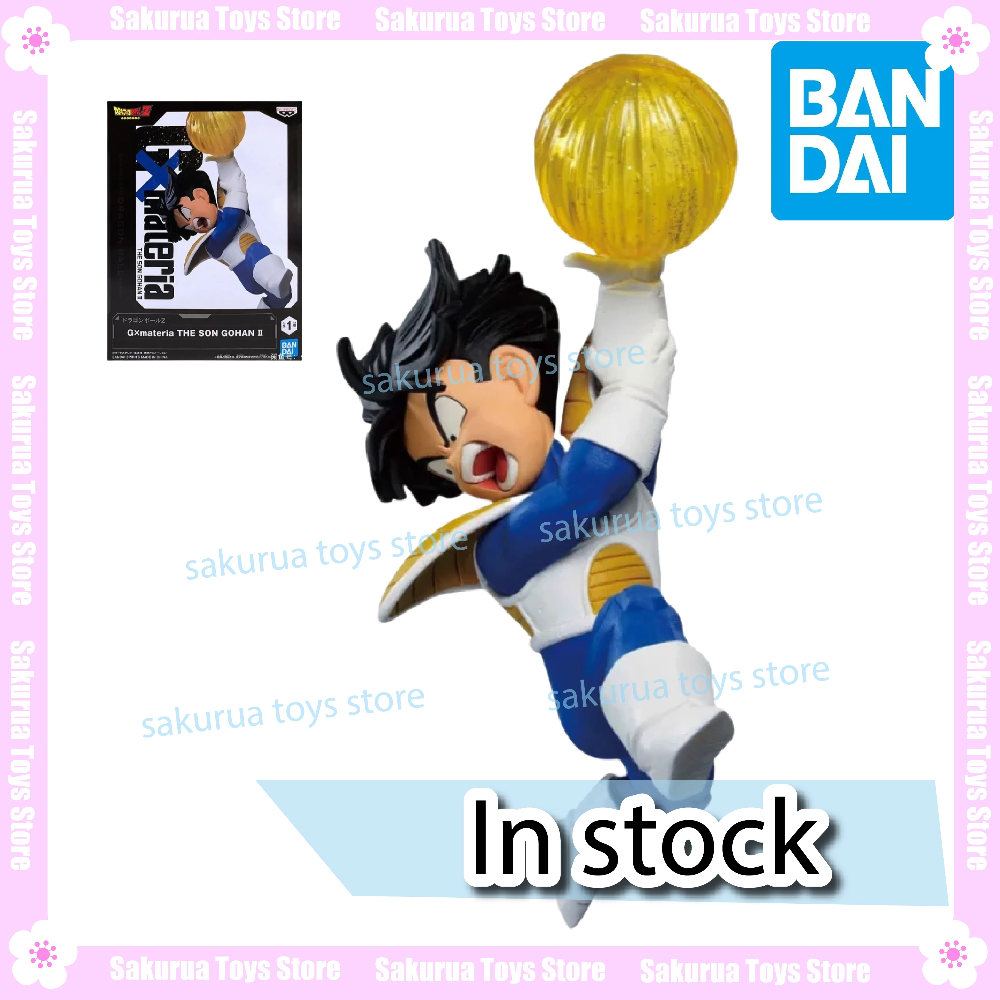 

В наличии Bandai натуральный пейзаж Dragon Ball Z G×materi Sun Gohan 2, аниме периферийные устройства, коллекция экшн-кукол, подарки