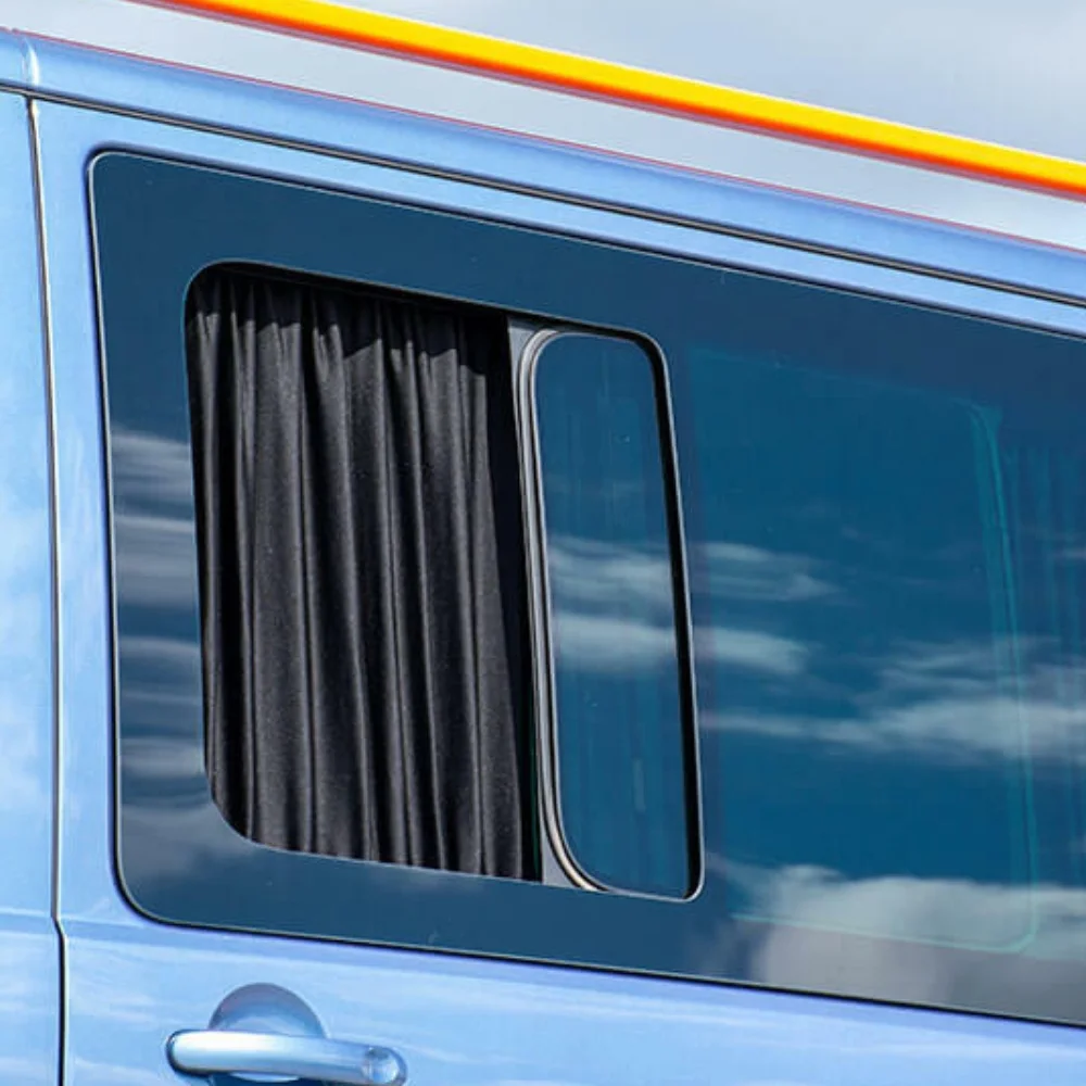 1PC RV Aluminum Alloy Track Curtain Caravan Window Curtain Kit For Vw T5 T6 Ford Transit Fiat Ducato Peugeot Boxer Boat view 3