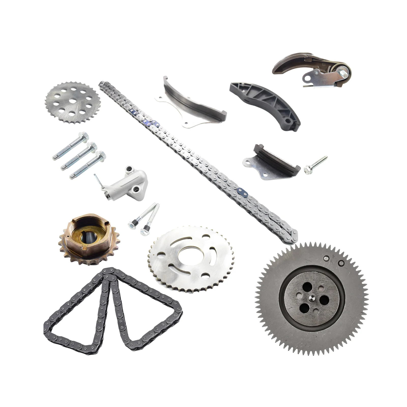 REVO 719409 Timing Chain Kit - OE 55573876 55495936 55500069 55573877 55578429 for OPEL A16 B16DTH D16 Engine IATF16949Certified