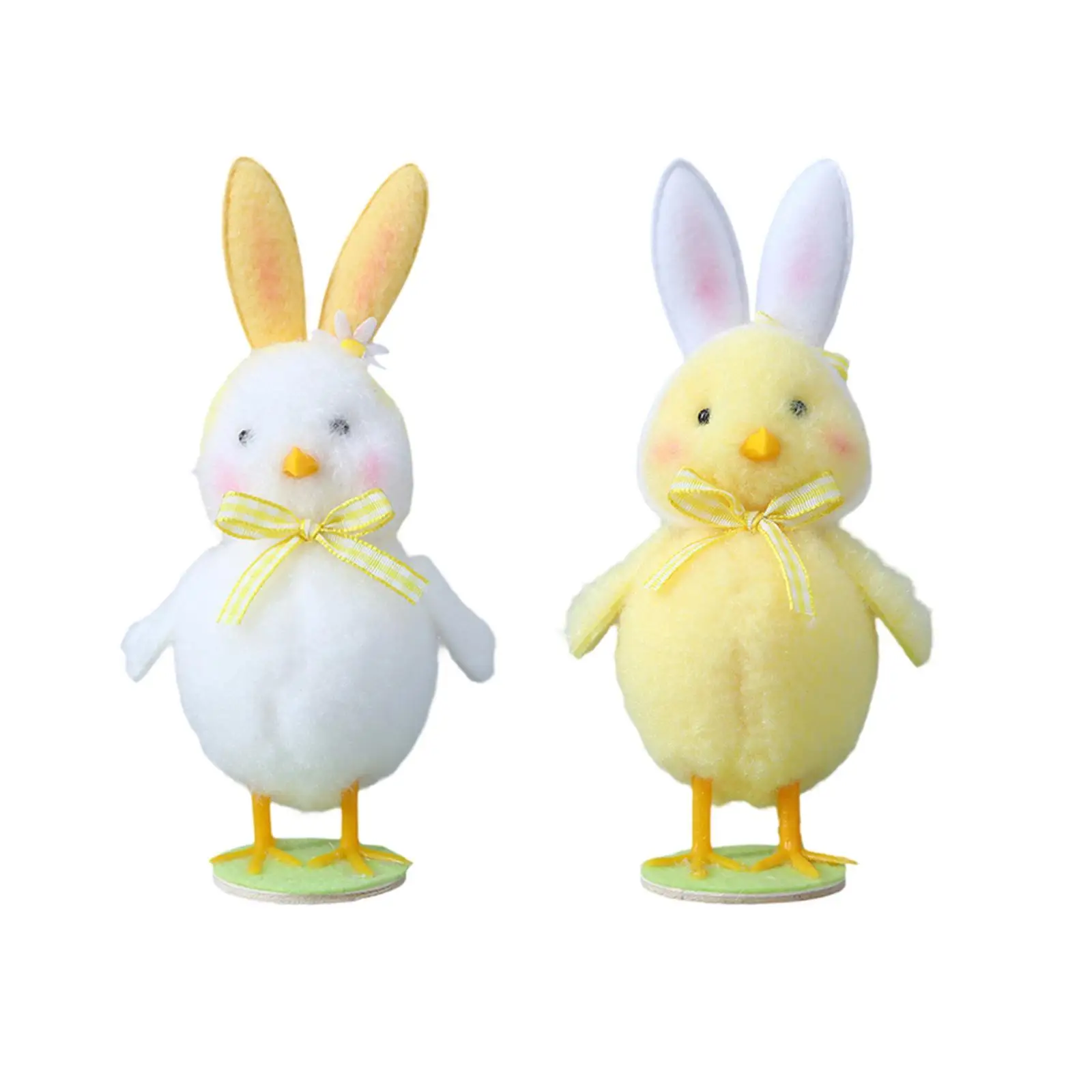 イースターウサギの耳ひよこ春パーティーの装飾ホリデーかわいいセンターピーステーブル