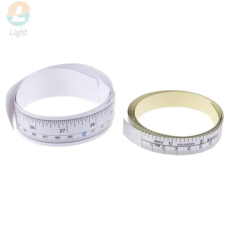 Self Adhesive Metric Measure Tape Vinyl Ruler For Sewing Machine Sticker Adhesive Measure Tape 90/151cm