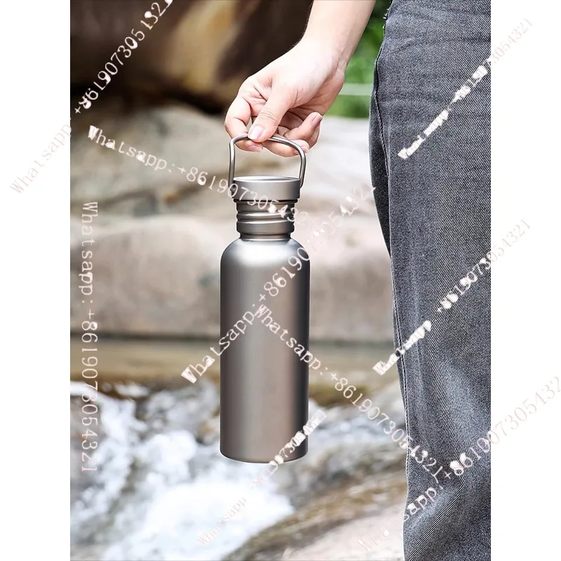 

Портативная спортивная кружка для активного отдыха, однослойная, большой емкости, легкая, титановая, для езды на велосипеде