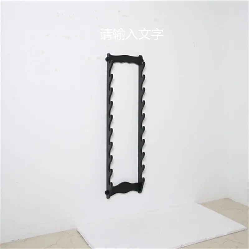 It is easy to use on the wall to store the flute fishing rod, display stand, high-quality knife and sword holder, free shipping, view 4