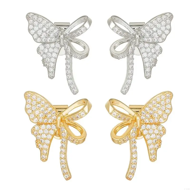 Sports Earphone Ear Clips For Freeclip 2 Earphones Antilip Secure Lock And Asymmetrical Butterfly Pattern Decoration F19E