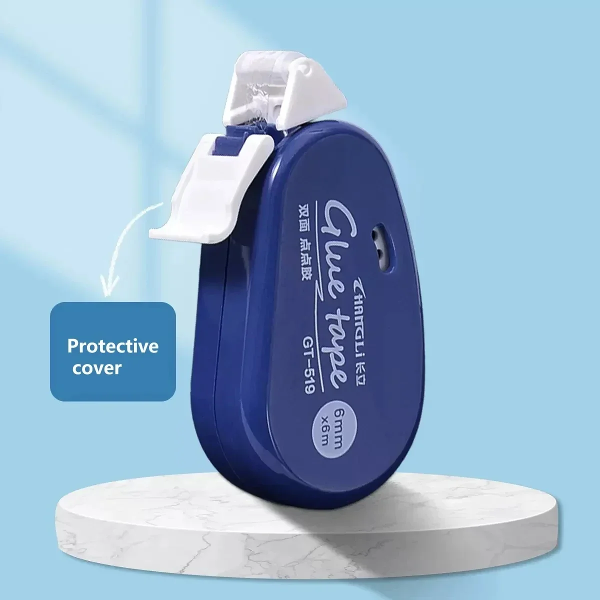 شريط لاصق بنقاط لاصقة مزدوجة الجوانب - مثالي لصور القصاصات والكولاج والمجلات والحرف اليدوية ومستلزمات القرطاسية المدرسية #4