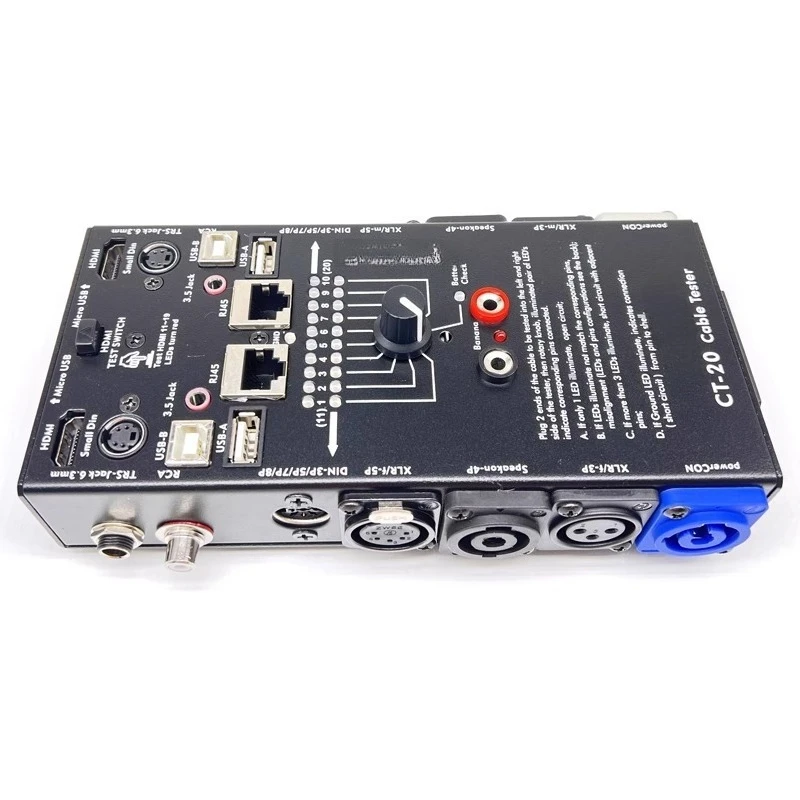 CT-04F/CT-20 Multi-function Line Tester Audio Cable HDMI