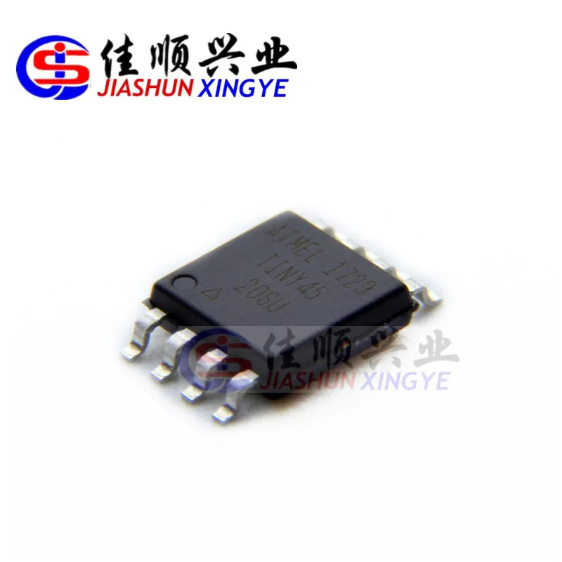 ATTINY45-20SU AVR series Microcontroller IC 8-Bit 20MHz 4KB (2K x 16) FLASH 8-SOIC 	 IC MCU 8BIT 4KB FLASH 8SOIC