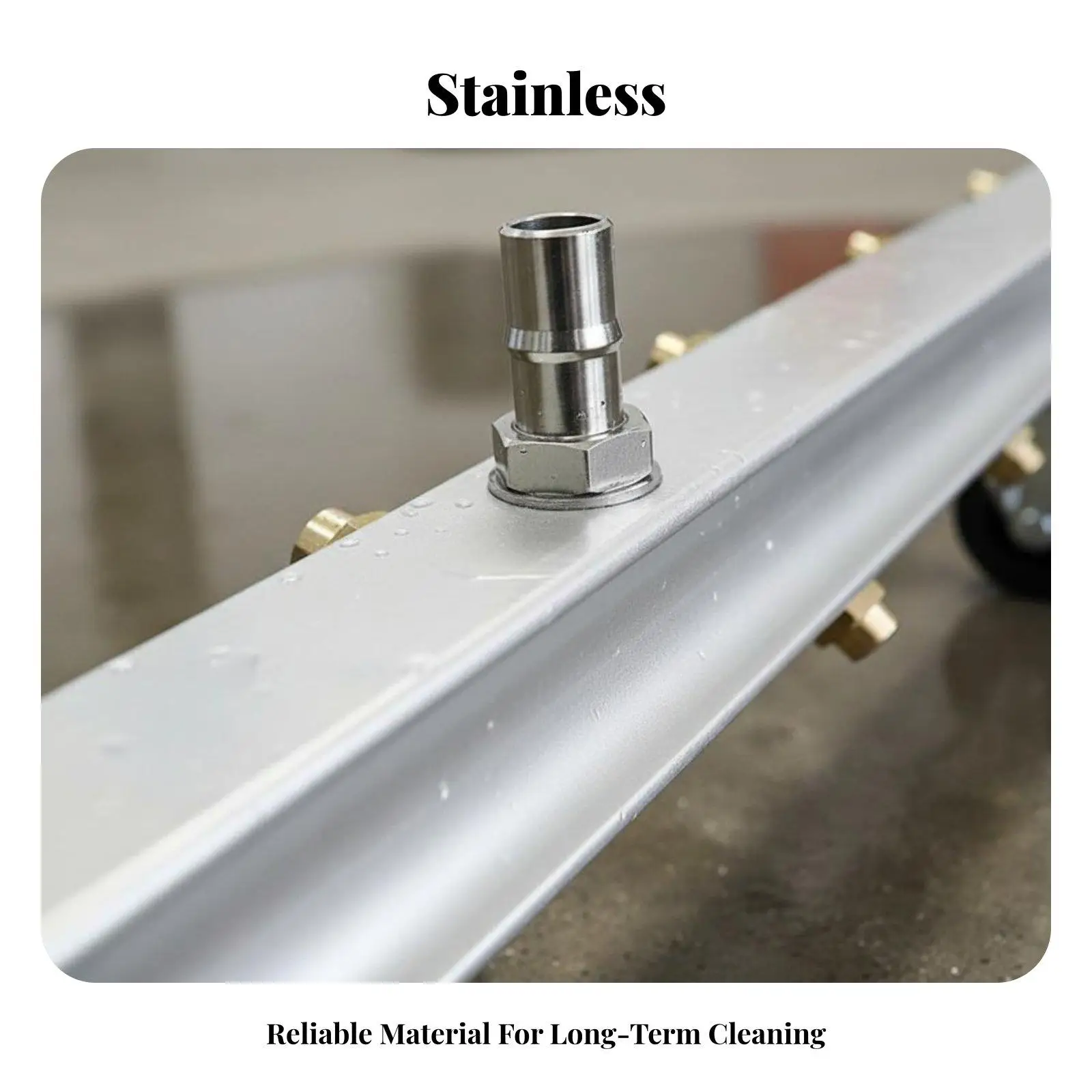 Car Washing Accessories Ground Cleaning Spray High Pressure Nozzle for Karcher K7 Pressure Washer Stainless Steel Underbody