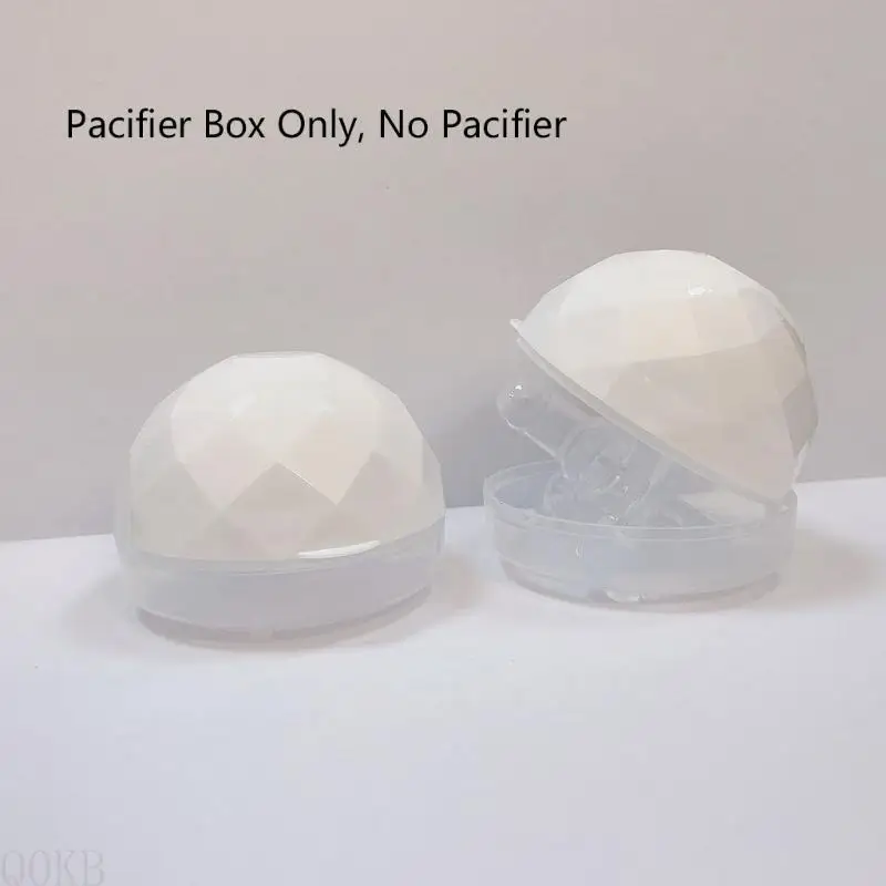 

AP28 1PCS Baby Pacifier Box Soother Container Holder Pacifier Box Travel Storage for Case Safe Pacifier PP Plastic Box