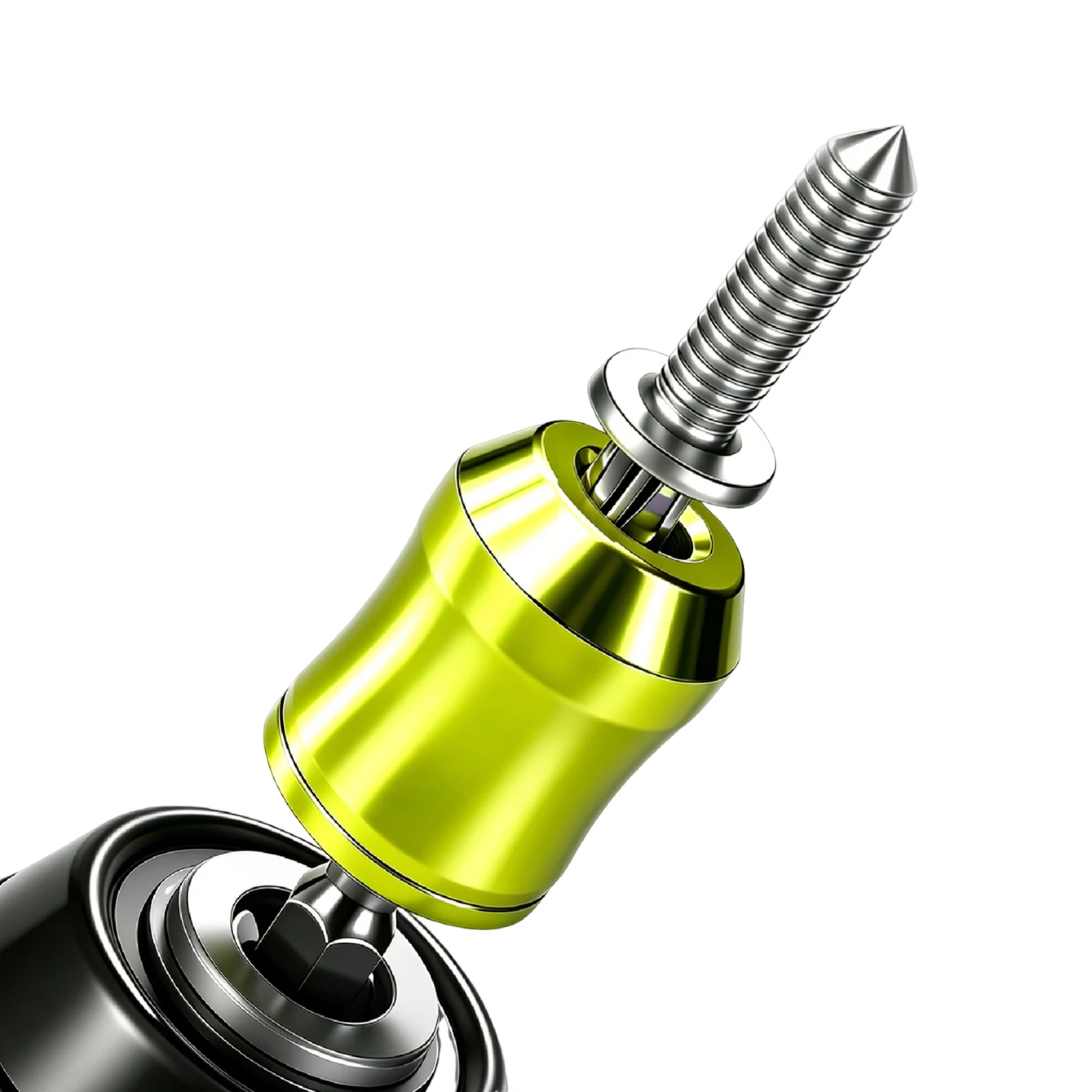 2PCS Screwdriver Head Magnetic Ring with Strong Hold Strong Magnetic Screw Ring for Repair Equipment Compact Furniture Assembly