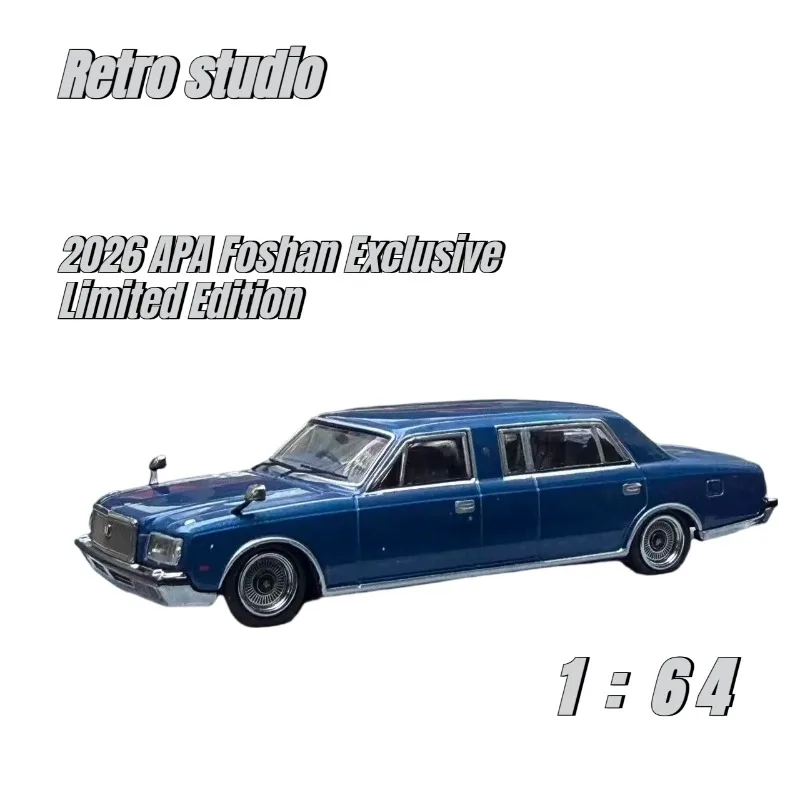 Retro studio 1:64 Century VG45 Extended Version, Foshan Exclusive Limited Edition, Diecast Alloy Collectible Model Car