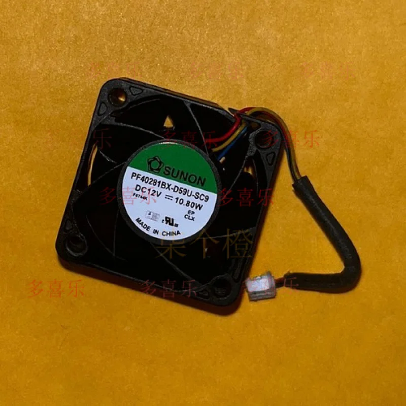 

EE для SUNON PF40281BX-D50U-SC9 4028 DC 12 В 10,8 Вт 4-проводной охлаждающий вентилятор с ШИМ-регулированием скорости