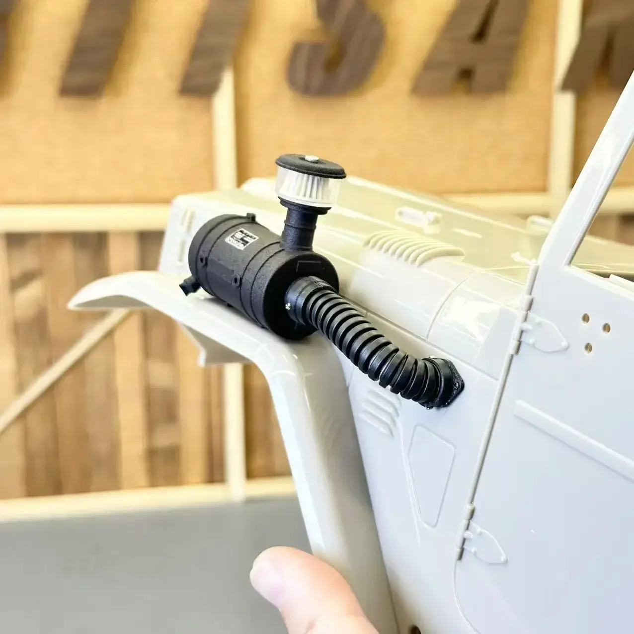 Symulacja nylonu do brodzenia dla 1/10 zdalnie sterowany samochód gąsienicowy Traxxas RC4WD FMS FJ40 Toyota akcesoria