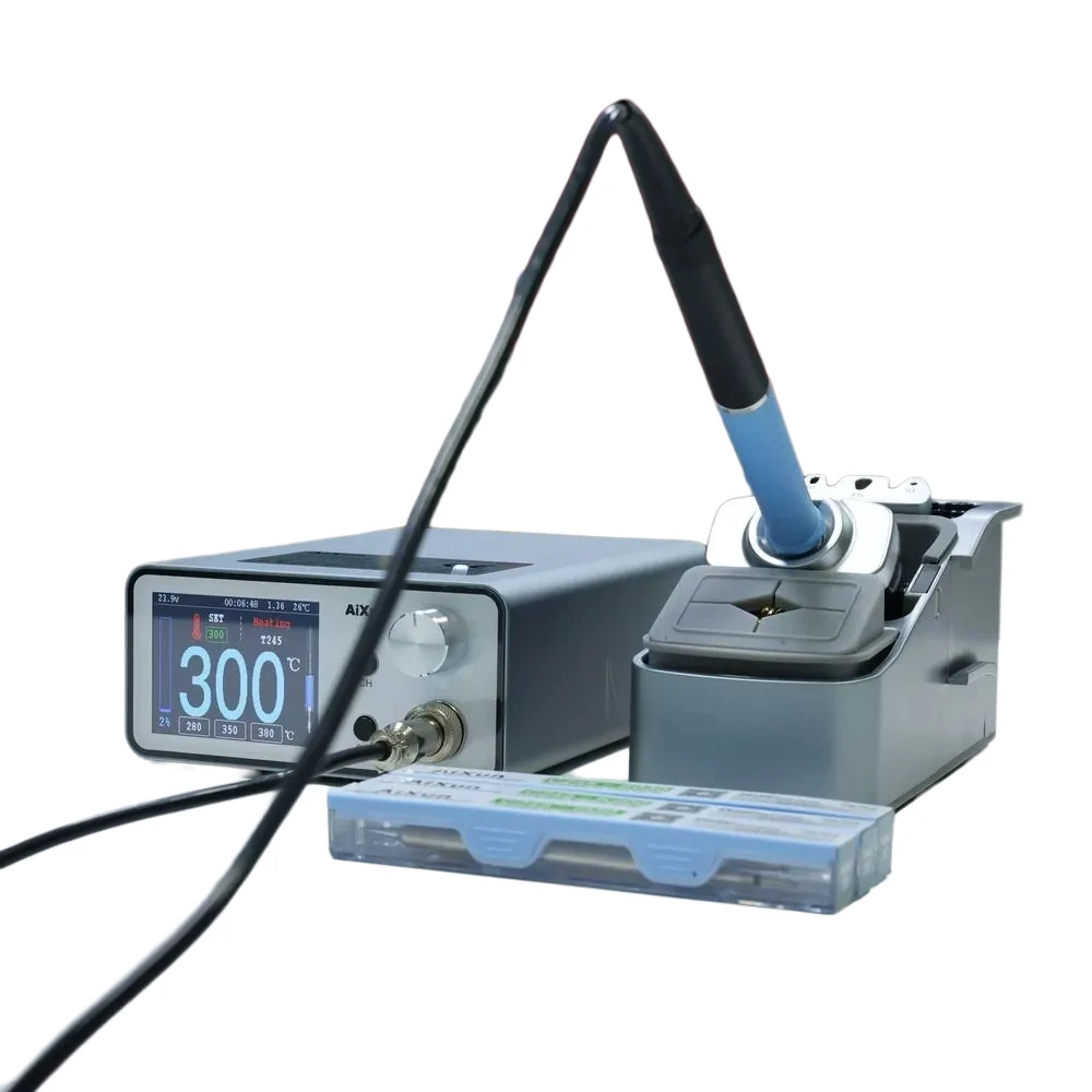 

AIXUN T3A Soldering Iron Station Electric Welding Iron Station Protection Motherboard Repair Soldering Station