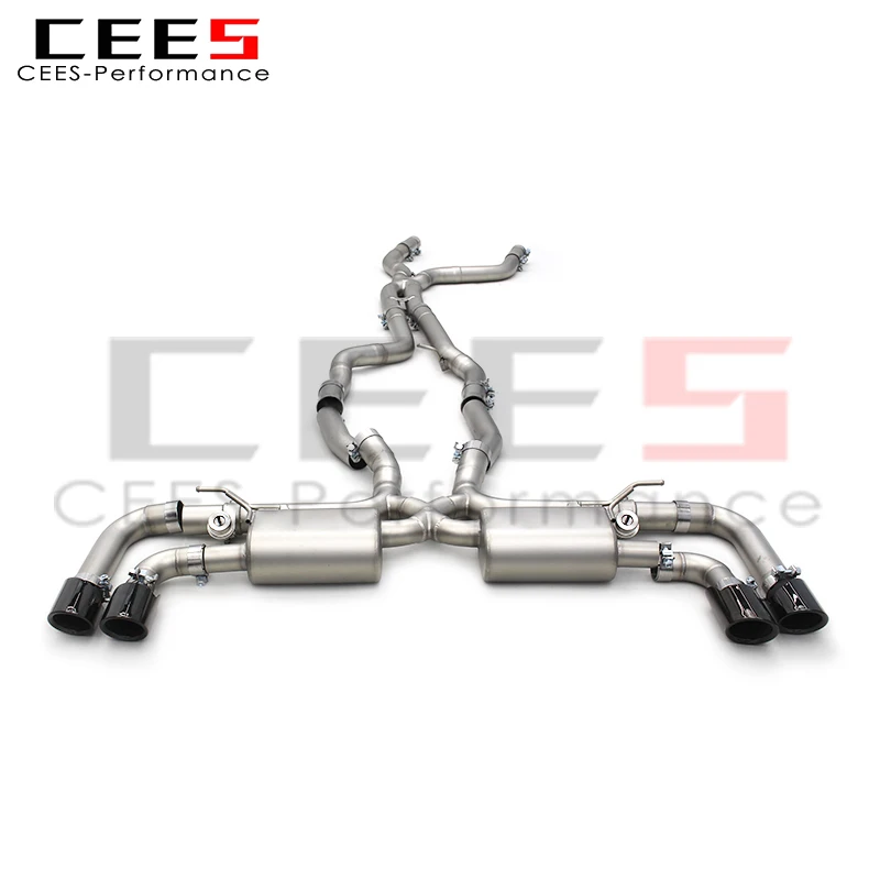 cees Catback Exhaust for PORSCHE Cayenne 958 4.8 2010-2016 Stainless Steel Automotive Performance Accessories Exhaust System