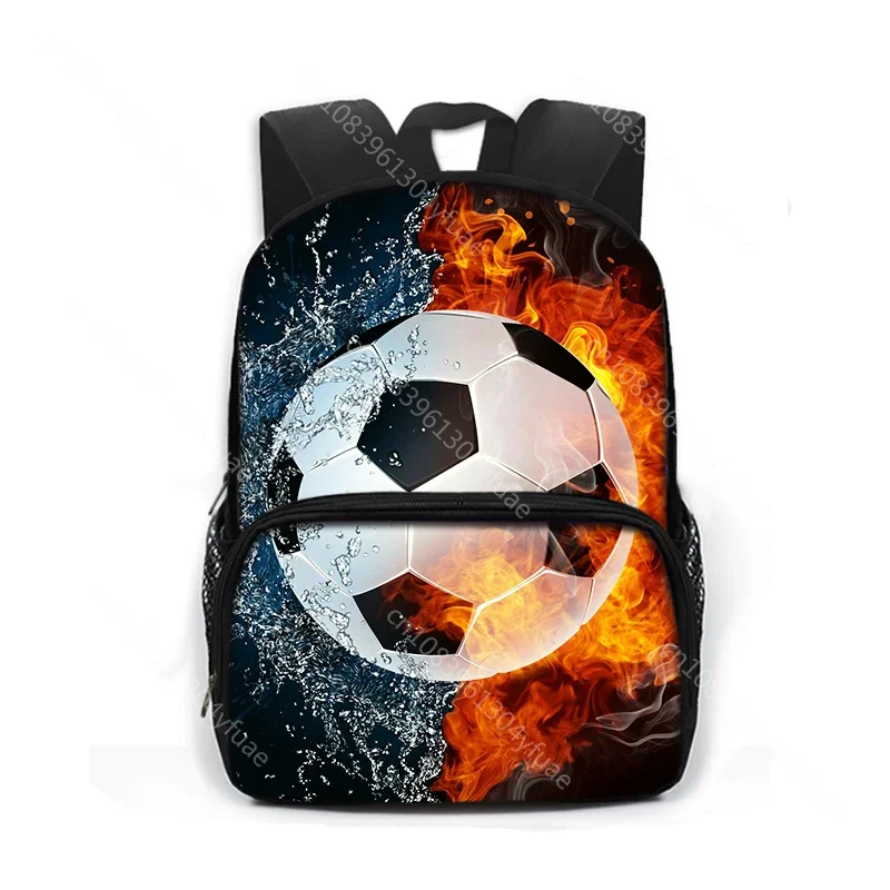 Cool Football Soccer Print zaino borse da scuola per bambini ragazzi zainetto bambini borsa da scuola zaino da scuola Bookbag regalo