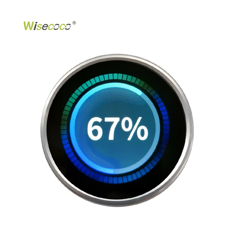 2.1 Inch Circular Lcd Screen Smart Control Knob Encoder Display 480*480 Resolution Switch Knob Lcd for Smart Home