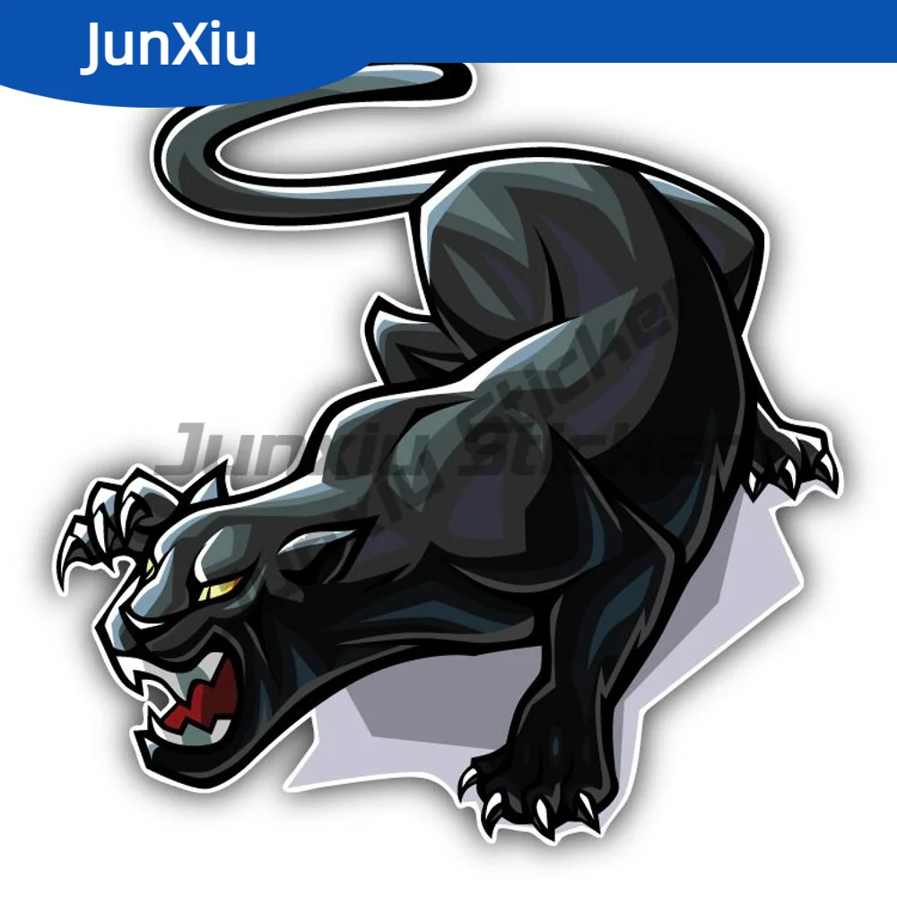 

Black Panther Car Sticker Accessories Decoration For Car Suv Bumper Window Phone Trunk Windshield Guitar Cover Scratches Exterio