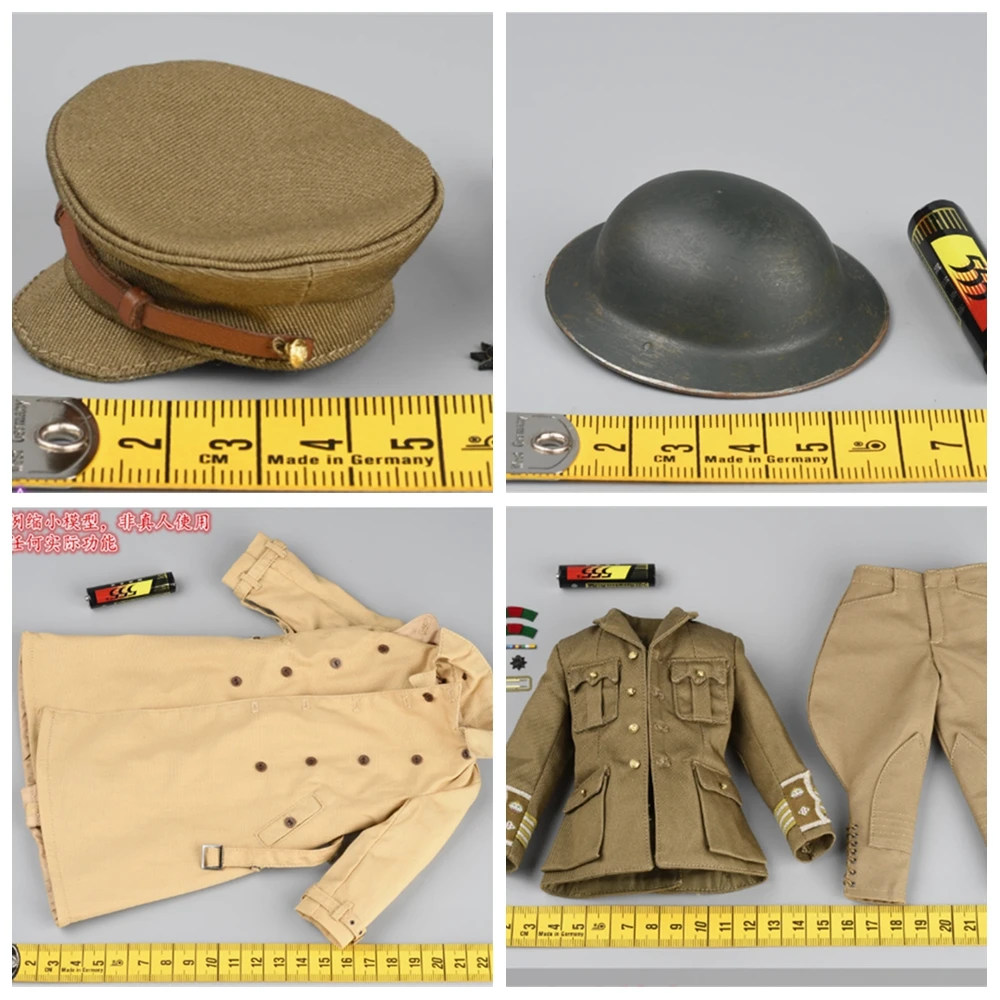 Масштаб 1/6 DID B11012 E60062 Первая мировая война Британский Полковник General Soldier Шлем головы/униформа 12 дюймов Для 12 дюймов Фигурка модель игрушки