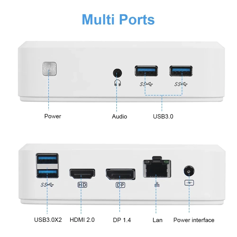 Mini PC AMD Ryzen 7 3750H 2700U R5 3550H Windows 10 Lightte Komputer dla graczy DDR4 NVMe Barebone PC 4K NUC HTPC WiFi5 BT4.2