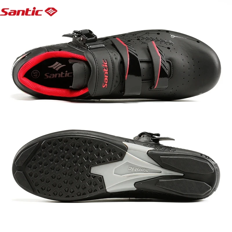 

Santic Non Lock Assisted Cycling Shoes Cycling Locking Shoes Basic Entry Style Nylon Sole Solid Comfortable