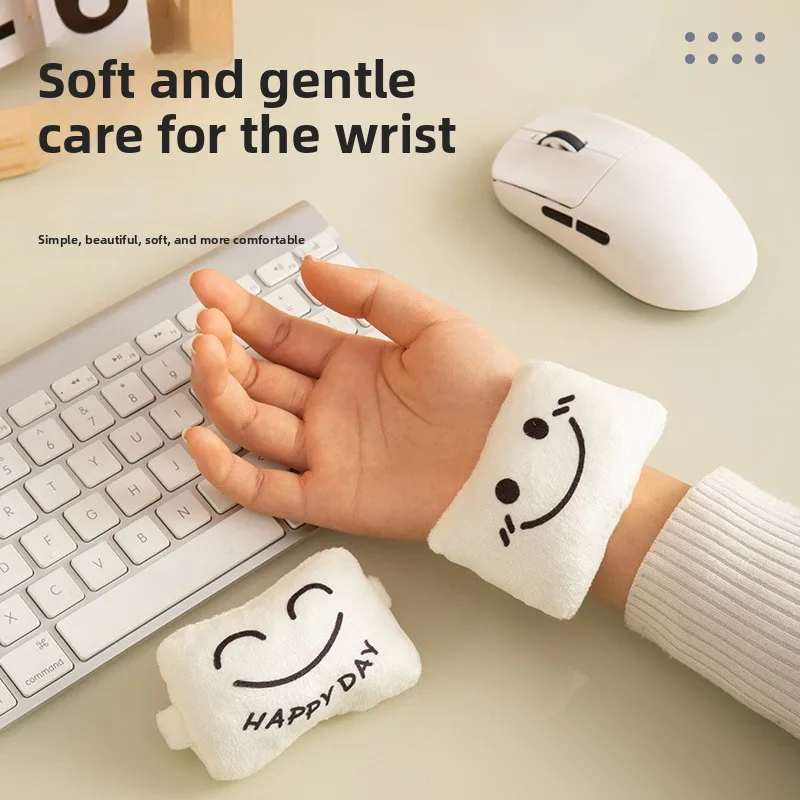 

Small Pillow Pad Mouse Pad Keyboard Typing Comfortable Wrist Support Hand Rest Business Office Wrist Protection Mouse Pad