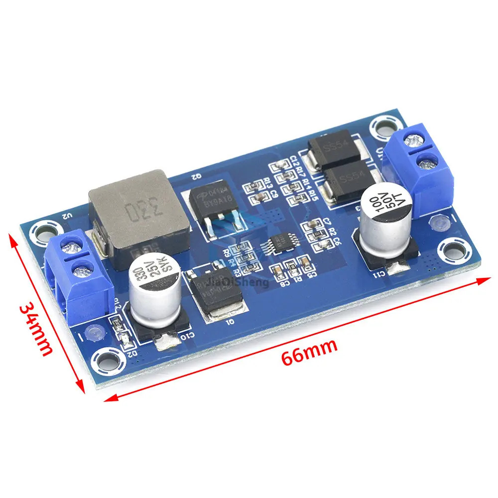 XH-M250 Step Down Module DC-DC 12V 6A 72W High Power Power Supply Regulator Module Adjustable Voltage Regulator Converter Board