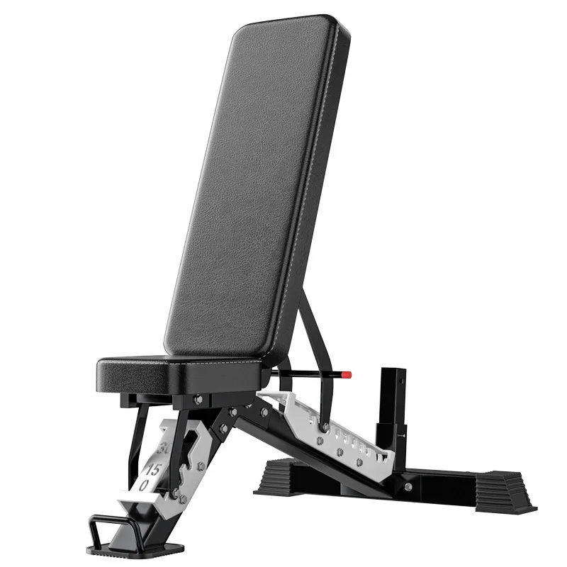 

Best Selling Fitness Steel Frame Flat Weight Training Rack Adjustable Gym Weight Bench Gym Equipment