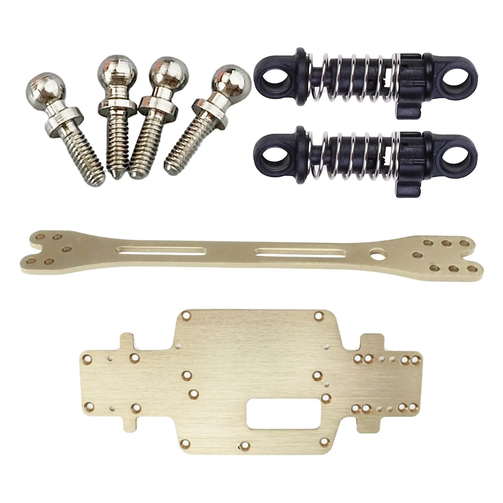 1:28 Accessory Set DIY Replacement Metal Upgrade Part for Wltoys K969 K979 K989 284131 K999 P929 RC Car