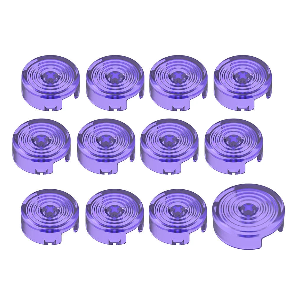 12pcs Arcade Replacement Hitbox Button Caps for Gamerfinger HBFS-30 HBFS-24 Mechanical PushButton Cap for Cherry MX Switches Cap