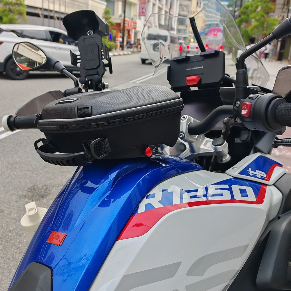 Quick Release Ring Motorcycle Tank Bag for BMW R1250GS Adventure R1250R  R1250RS  R1250RT Tank Bag Luggage Motorcycle Navigation