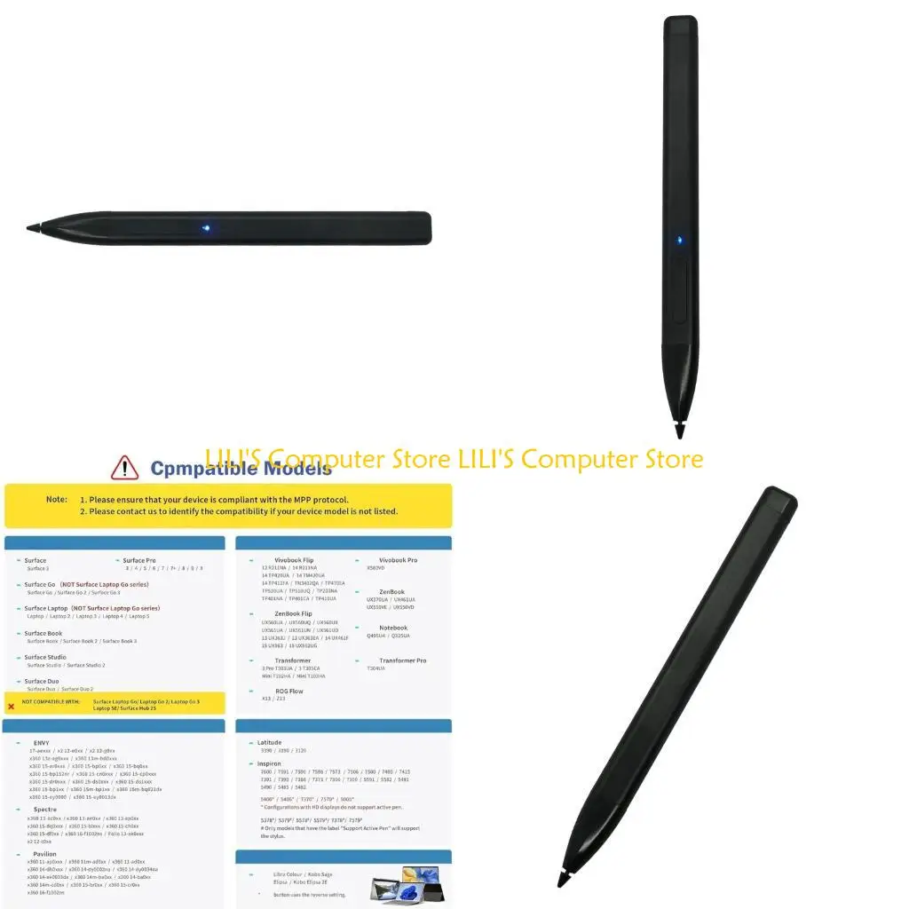 

A52B Styluses Pen for Slim Pen 2 Laptop with Touchable Screen Rechargeable Digital Pen