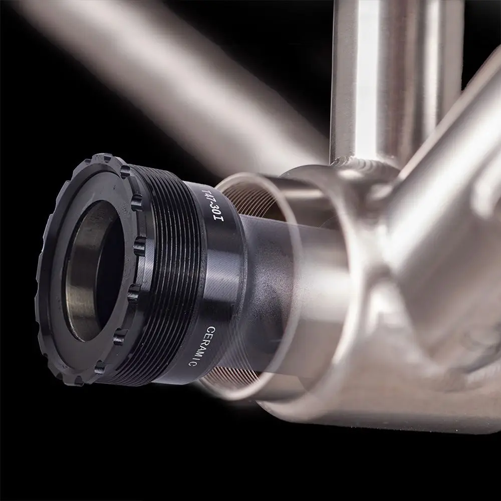 DUB 30mm T47 Bottom Bracket 68mm 73mm Shell 24mm Crankset Sealed Bearing Bottom Bracket 28.99mm Spline Axis Thread 47mm