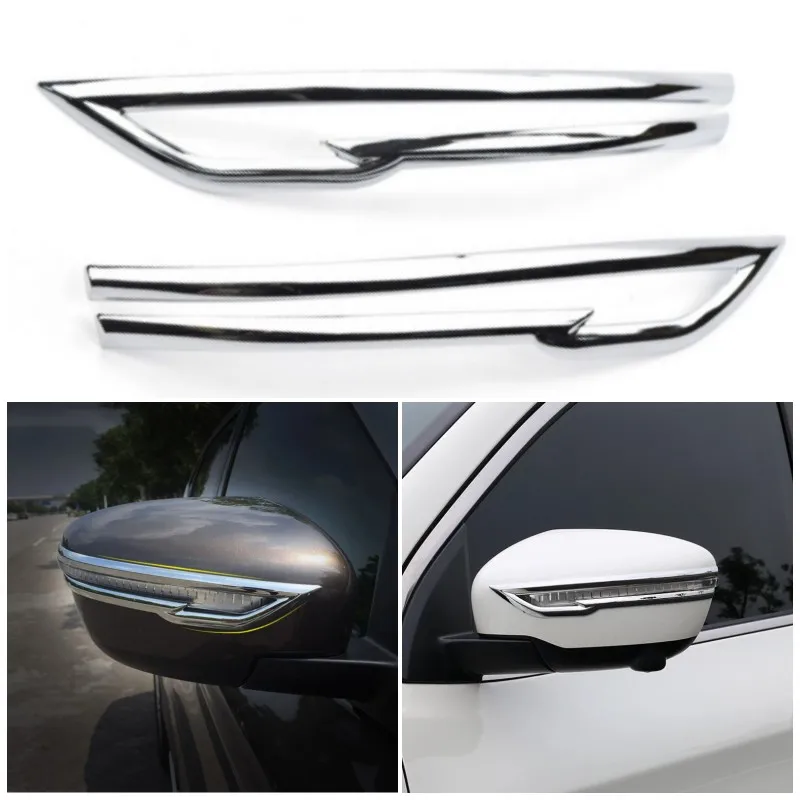 

Для Nissan Murano X-Trail Rogue T32 Qashqai J11 2016-2019 внешние аксессуары зеркало заднего вида, декоративная полоса