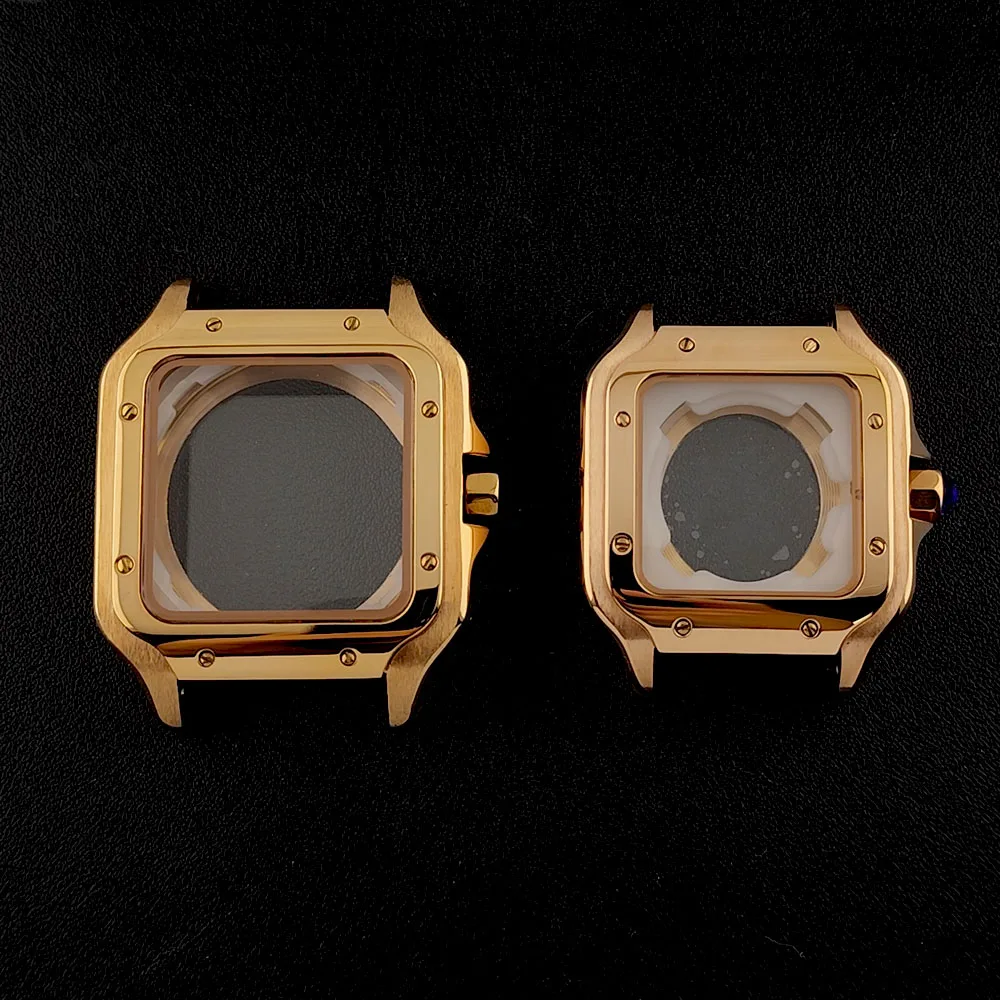 New NH35/NH05 Case Couple's Case Stainless Steel Case Customized Logo Case Suitable for NH35/NH05 Movement Watch Accessories
