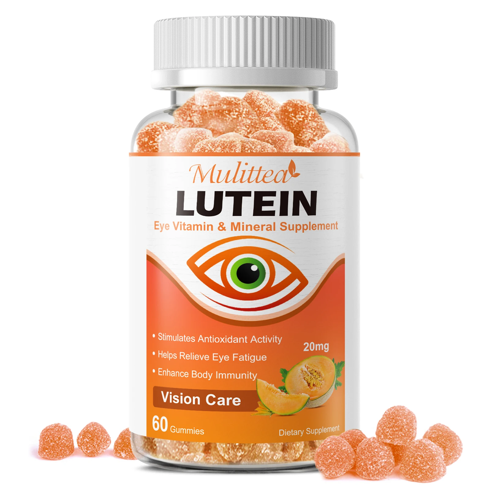 Pre Workout Supplement - Mulittea 20mg Lutein Gummies For Kids