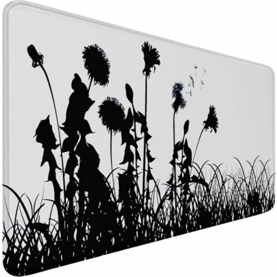 

Large Gaming Mouse pad, Waterproof Mousepad with Stitched Edges, Premium Microfiber Cloth Surface, Non-Slip Base Keyboard Desk