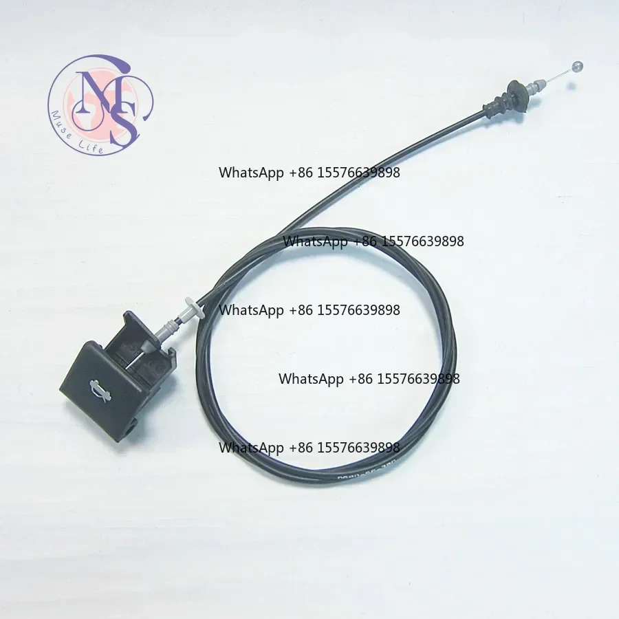 ZOCI-FOR Hood Release Control Cable, Engine Bonnet Latch Pull Wire Replacement Part
